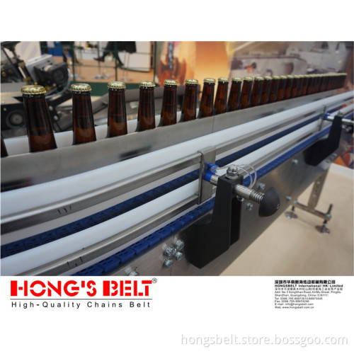 Beverage Industry The Straight&Curved Plastic Chains Belt
